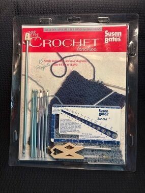 My Crochet Teacher Kit by Susan Bates. New!